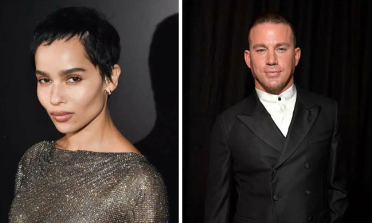 Channing Tatum and Zoë Kravitz
