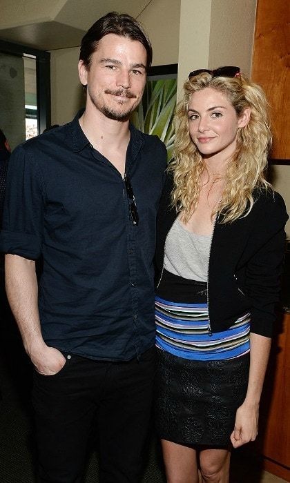 Josh and Tamsin welcomed their first child together last year.
<br>
Photo: Getty Images for Moet and Chandon
