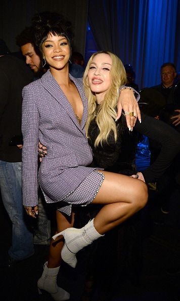 Rihanna and Madonna
Photo: Getty Images