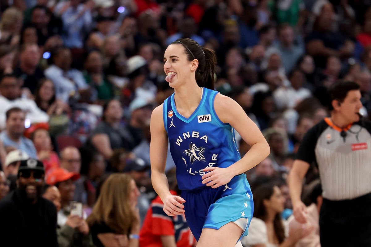 Caitlin Clark attended her first WNBA All-Star game