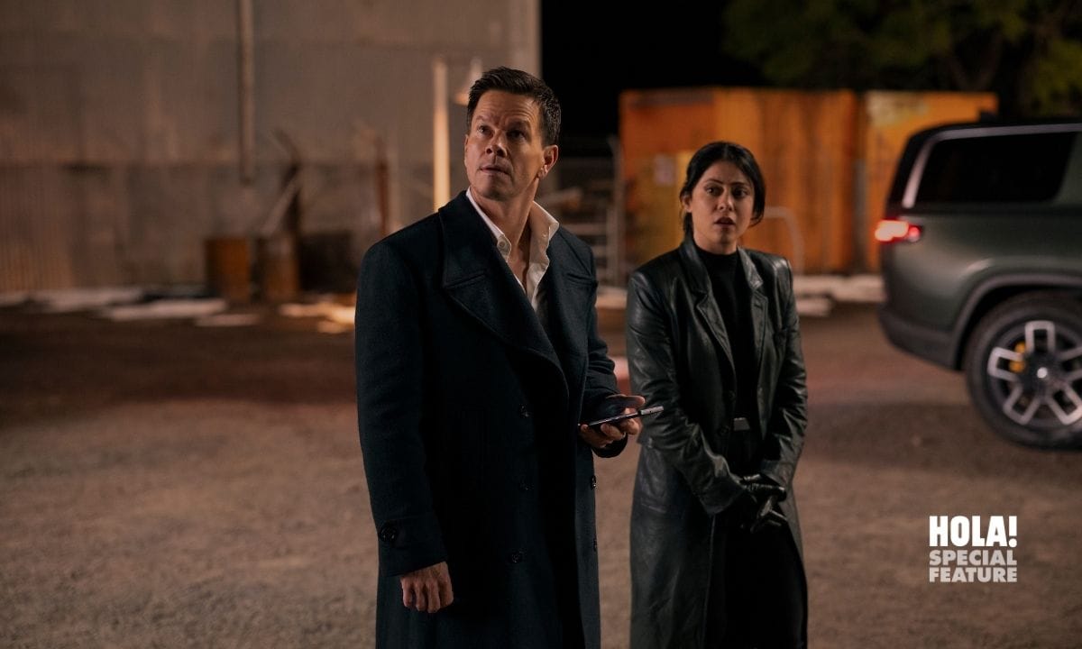Mark Wahlberg and Rosa Salazar in 'Play Dirty'