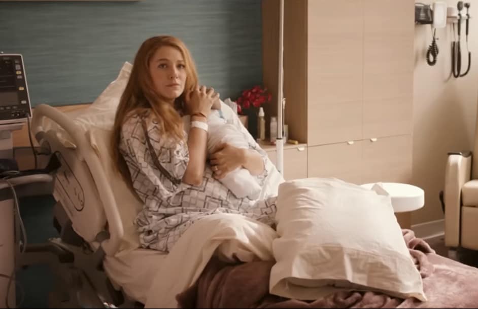 'It Ends With Us' birth scene