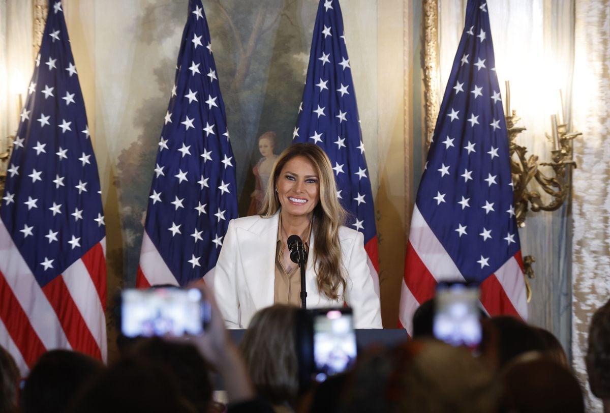 First Lady Melania Trump Lauches Education Initiative in New York, United States - 23 Sep 2025