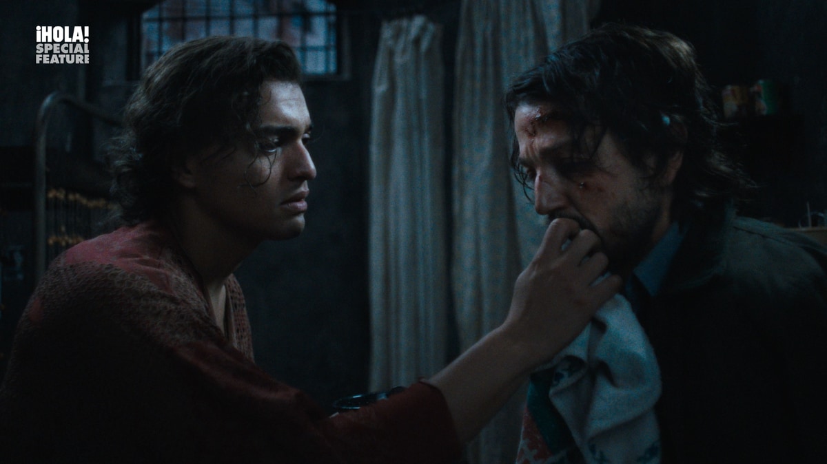 Filming in sequence amplified the impact, making the scripted goodbye an authentic, raw experience for Tonatiuh and Diego Luna.