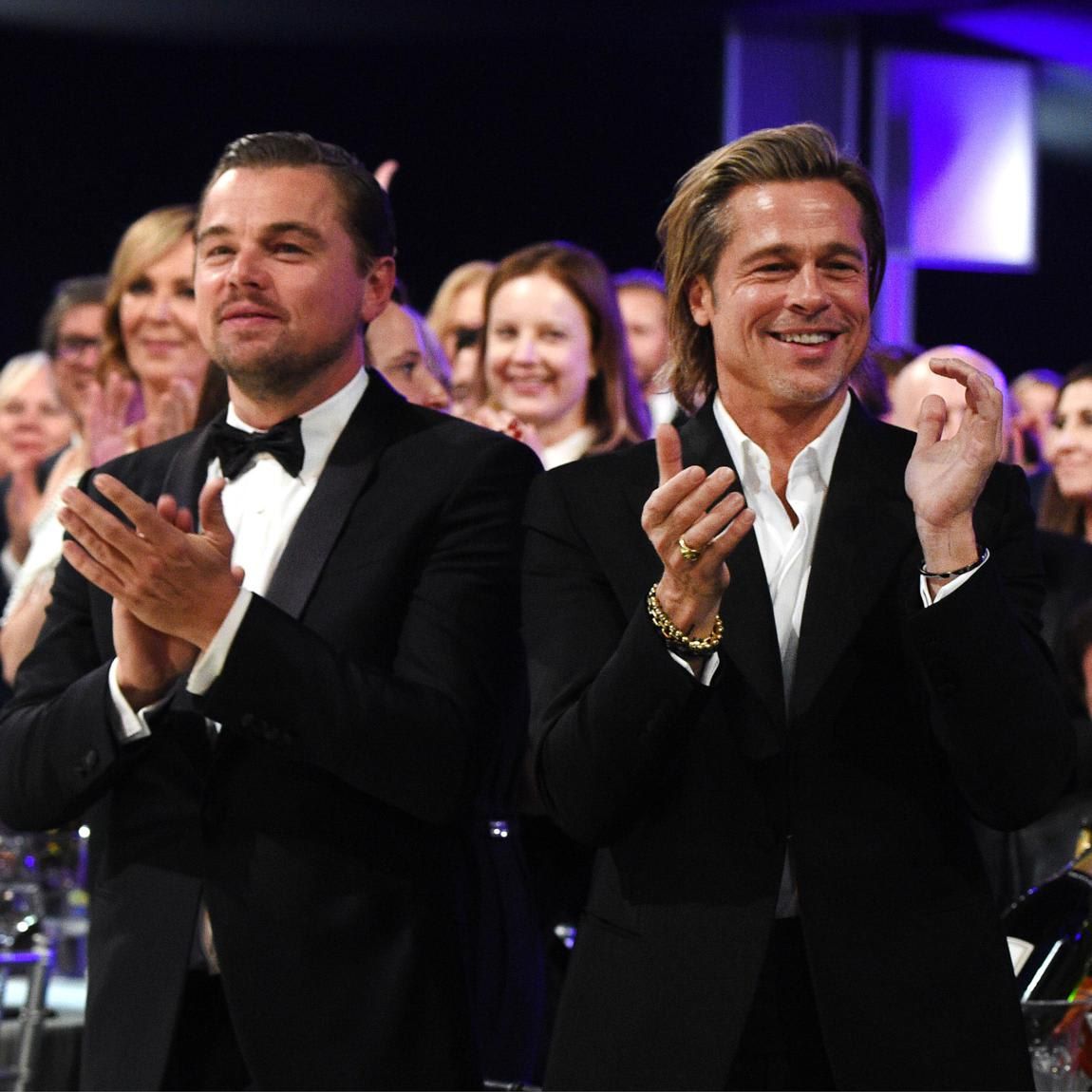 Leonardo DiCaprio and Brad Pitt