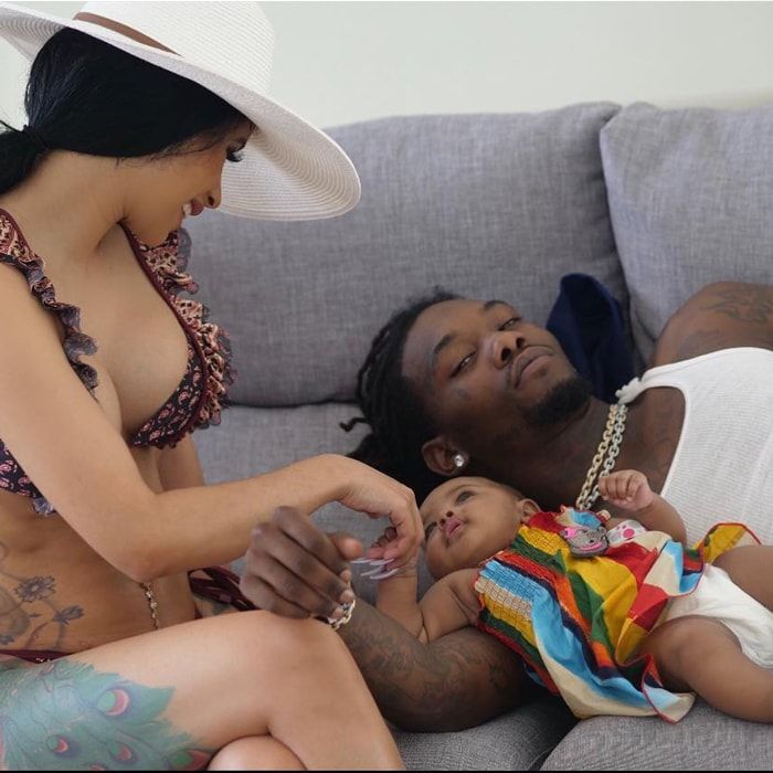 Cardi B, Offset, and Kulture