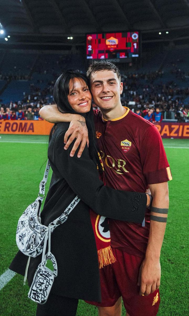 Oriana Sabatini and Paulo Dybala