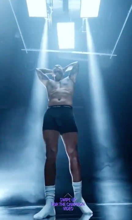 Maluma strips down for Calvin Klein