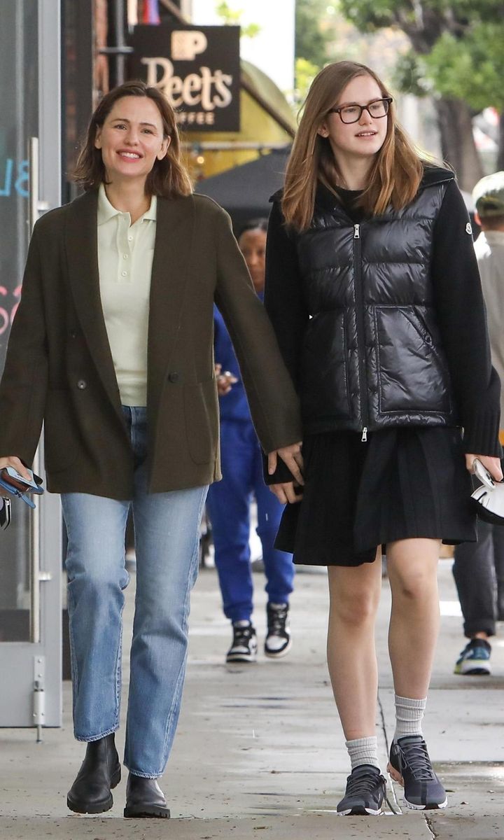 Jennifer Garner and Violet Affleck