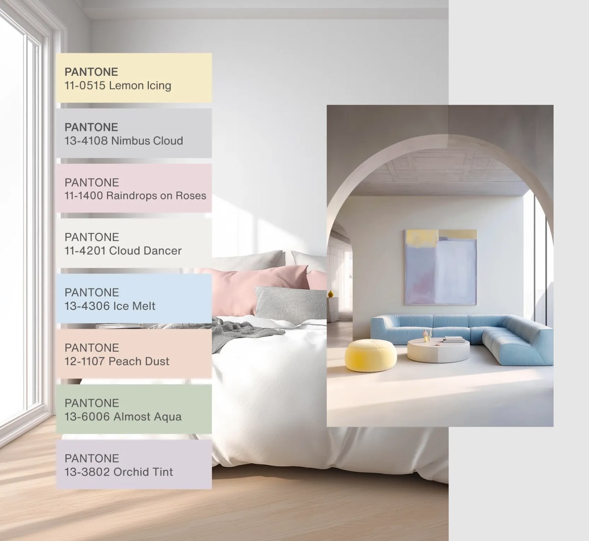 PANTONE 11-4201 Cloud Dancer