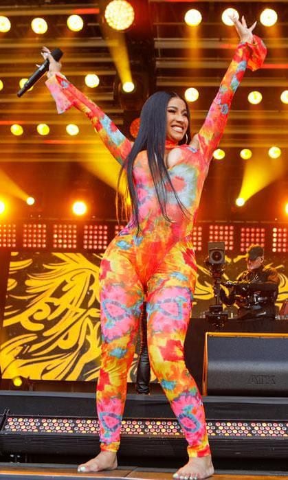 Cardi B musical tribute