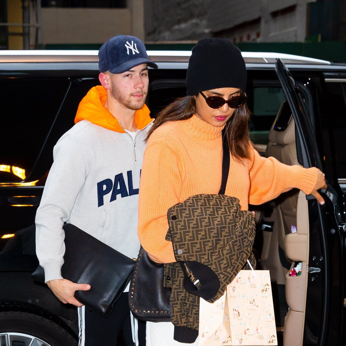 Priyanka Chopra and Nick Jonas In New York City