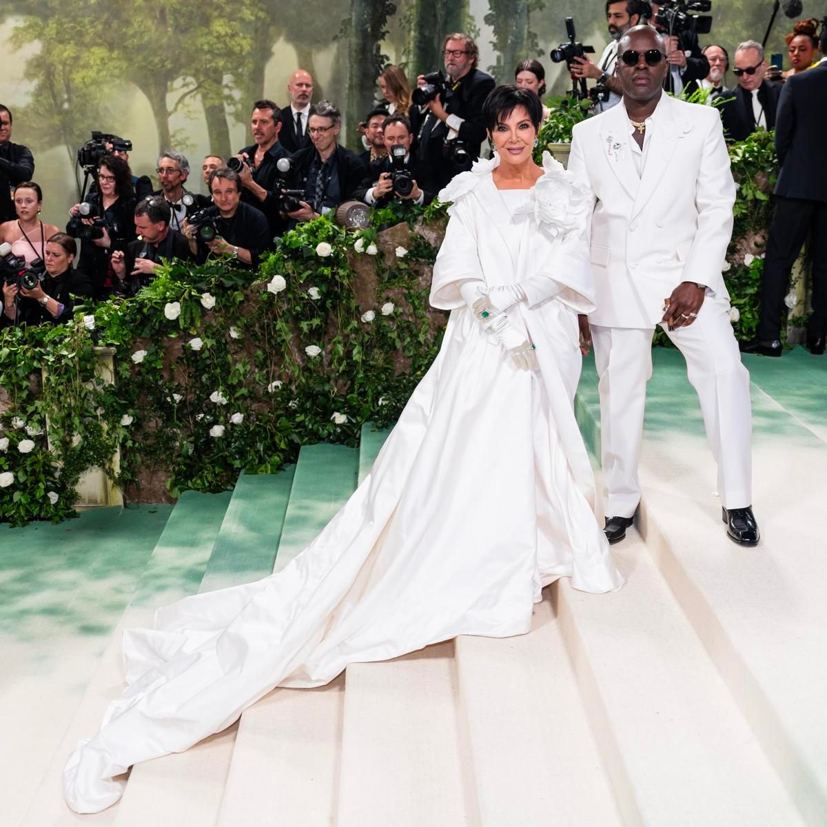 Kris Jenner and Corey Gamble