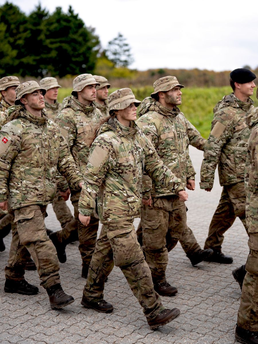 Isabella joined fellow conscripts from Slagelse Barracks for the traditional REX exercise in Southern Jutland.