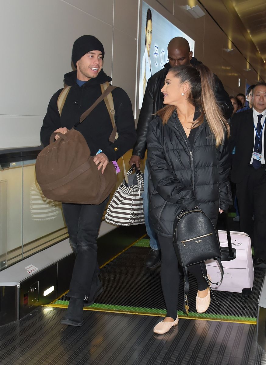 Grande and Alvarez dated from 2015 to 2016 after meeting while he worked as one of her backup dancers during the Honeymoon Tour.