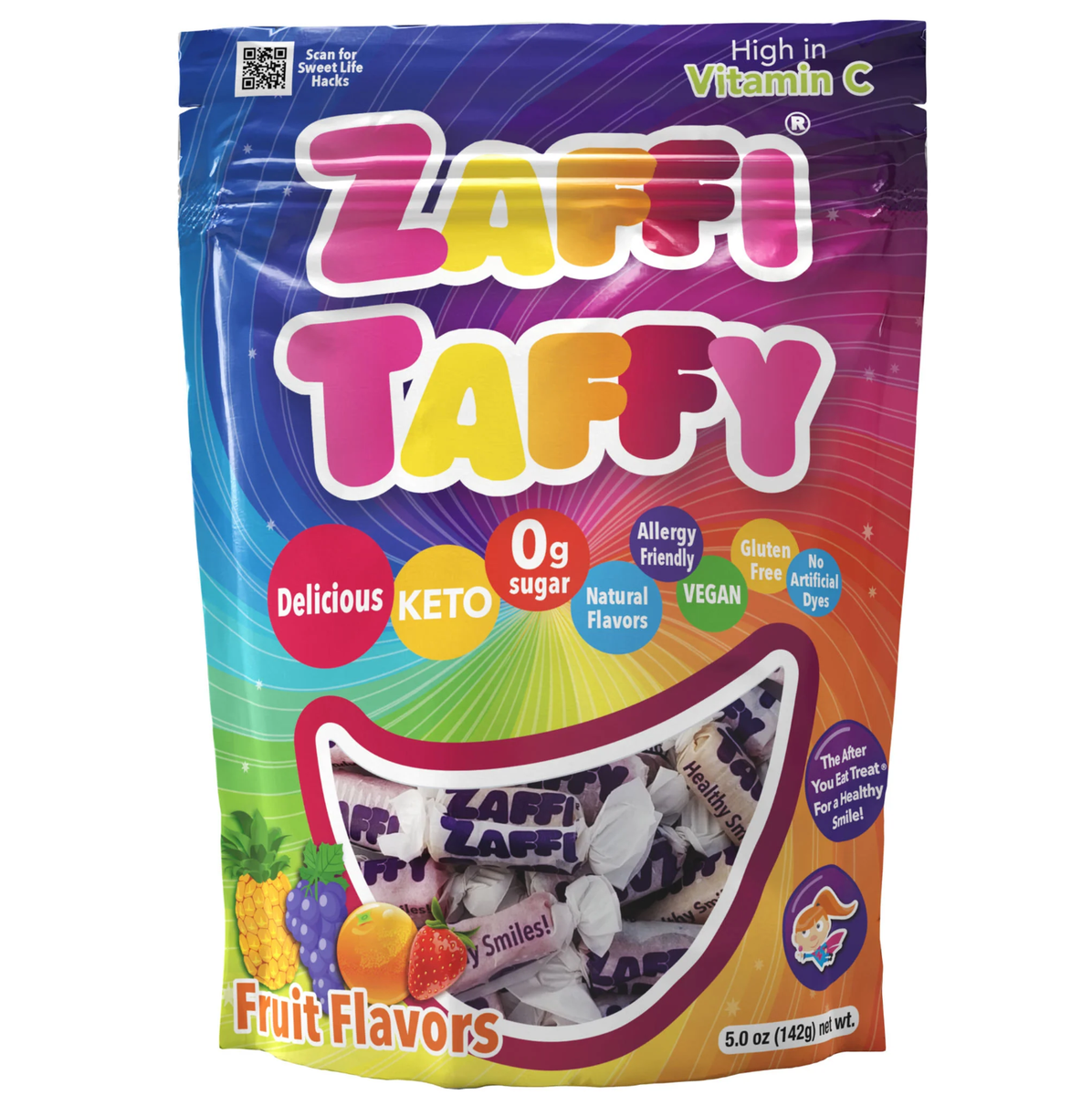 Zaffi Taffy by Zolli Candy: A Sugar-Free Twist on Chewy Candy