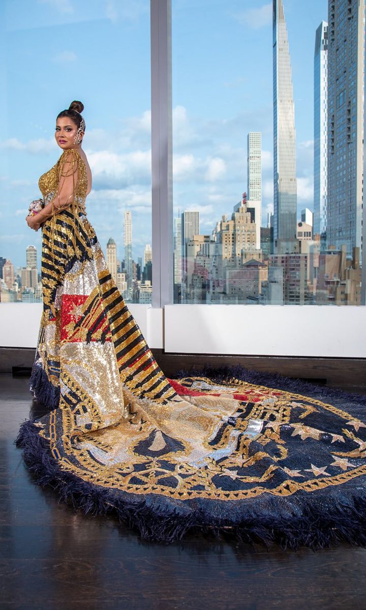 Sudha Reddy at the Met Gala 2021