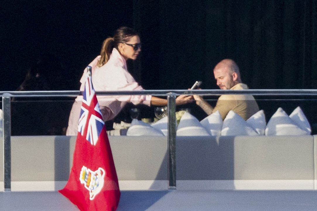 David and Victoria Beckham escaped to the French Riviera for their annual summer getaway