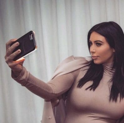 Kim is known as the selfie queen.
Photo: Instagram/@kimkardashian