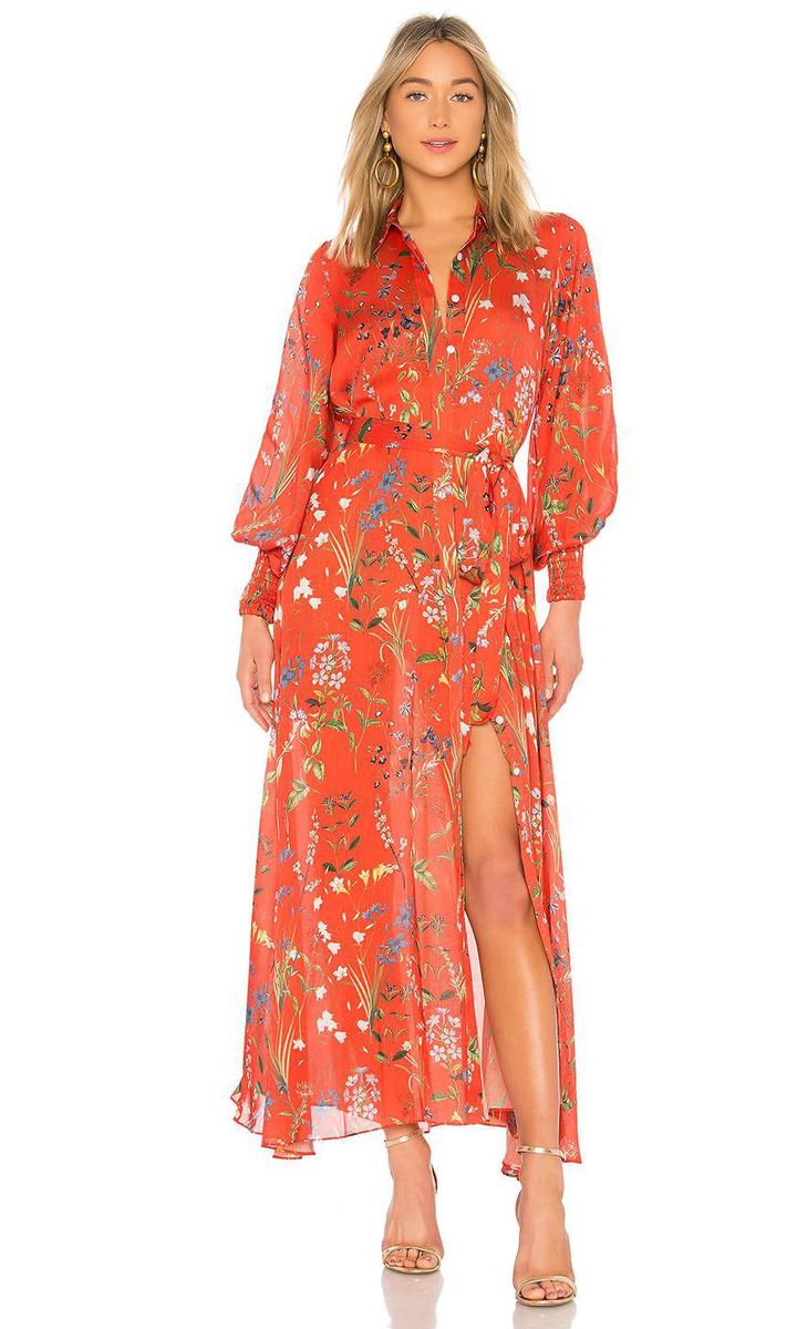 Vestido de flores Irina de Alexis