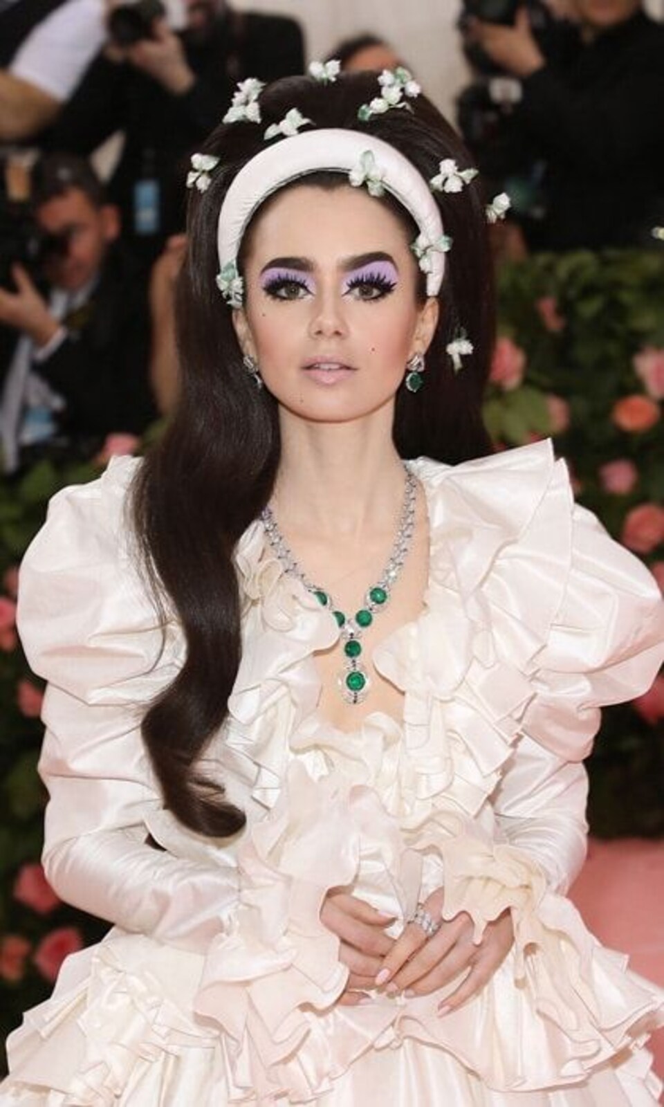 Lily Collins’ Met Gala necklace had a special key to unlock it