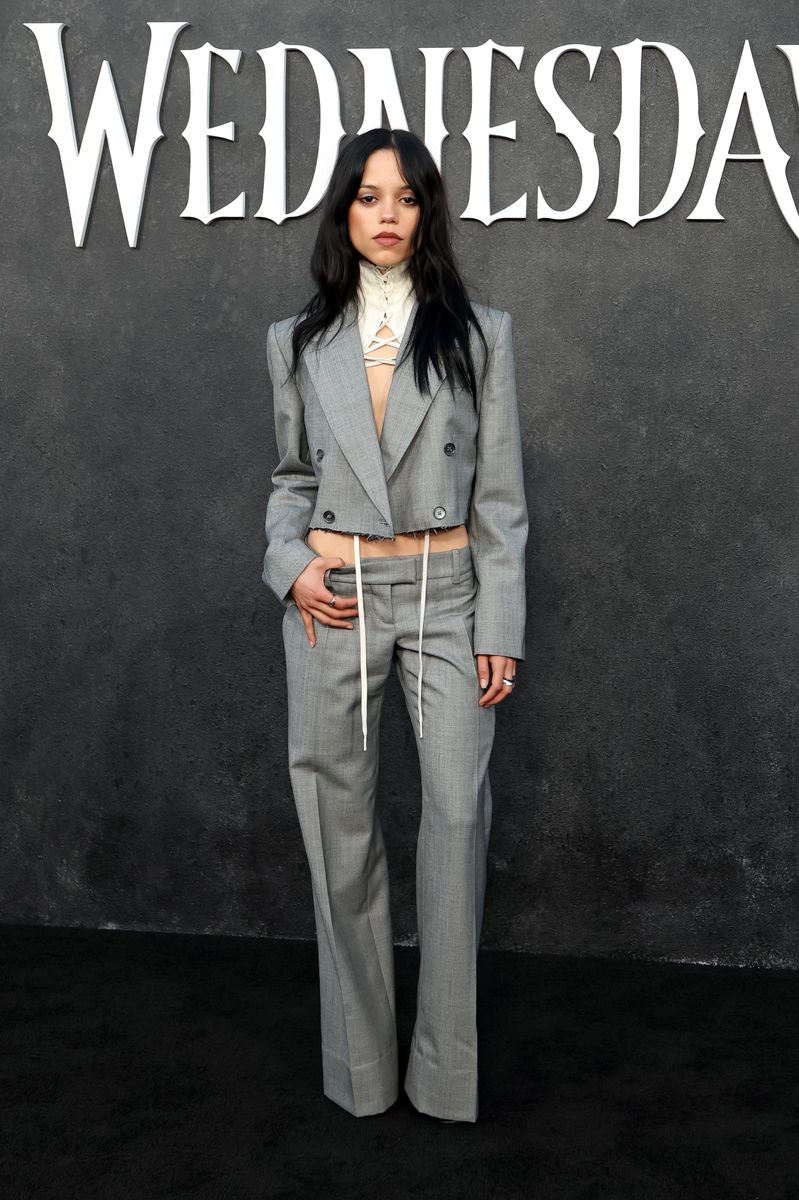 Ortega and Melendez elevated the aesthetic with unconventional accessories that felt editorial.