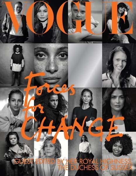 meghan markle vogue issue cover