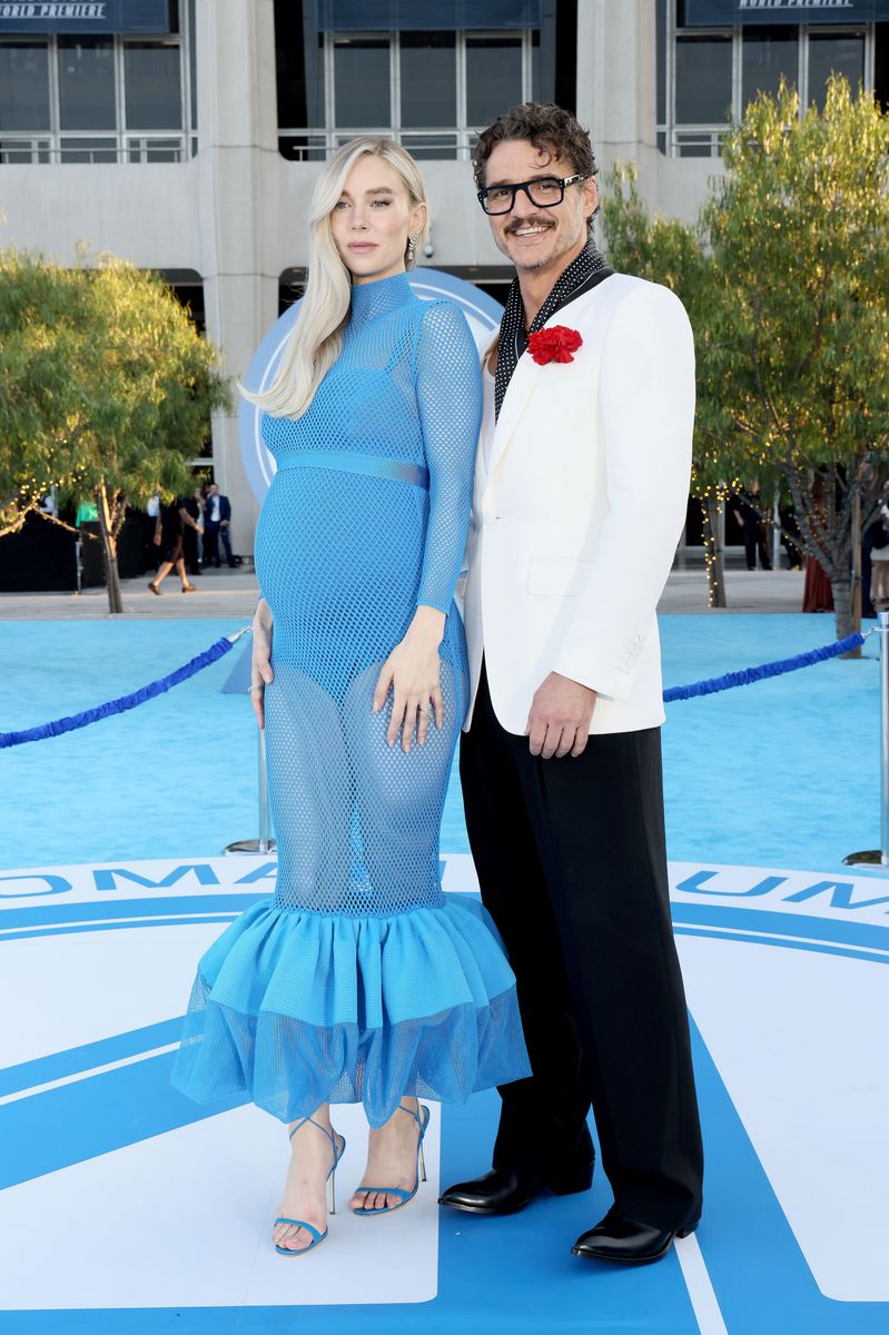 Vanessa Kirby and Pedro Pascal attend The Fantastic Four: First Steps World Premiere in Los Angeles