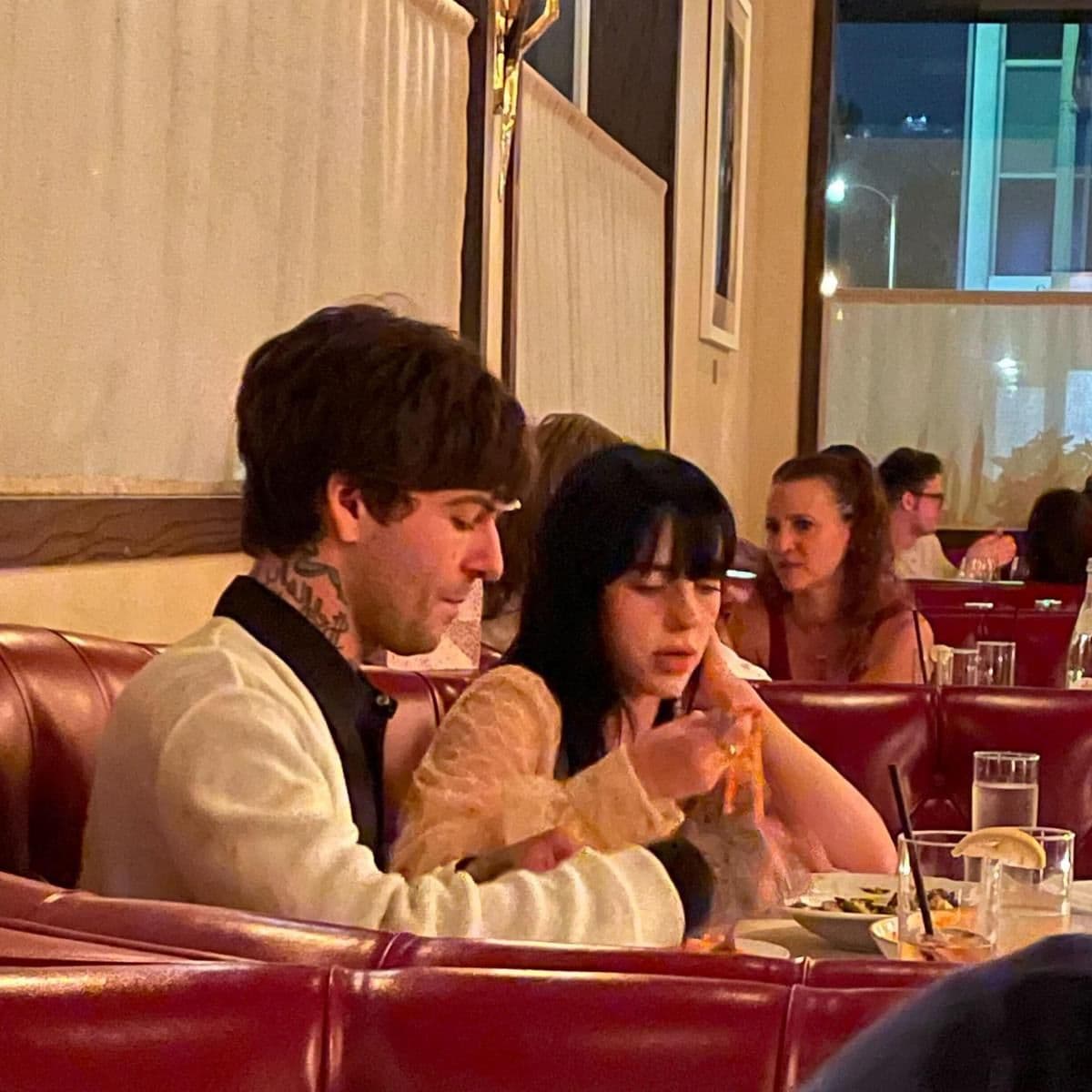 Billie Eilish and Jesse Rutherford