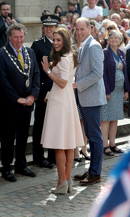William and Kate are on a two day visit to Cornwall and the Isles of Scilly
Photo: Getty Images