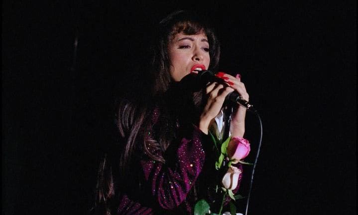 Christian Serratos, plays Selena Quintanilla
