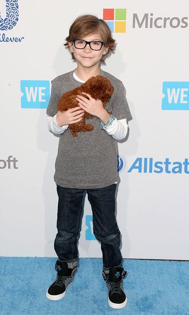 Say hello to his little friend! Jacob Tremblay showed off his family's new addition at WE Day California.
<br>
Photo: Getty Images for WE Day