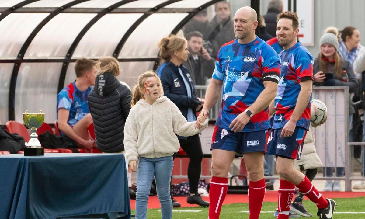 Mia and Mike Tindall