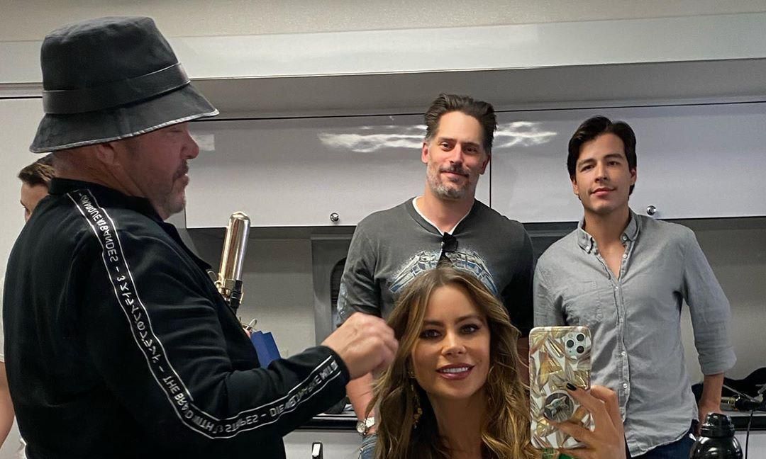 sofia vergara husband and son