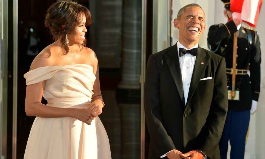 </b>That smile is everything</b>
"55 years young and that smile still gets me every single day. Happy birthday, Barack. I love you," Michelle shared on Instagram on the POTUS' birthday.
Photo: PA