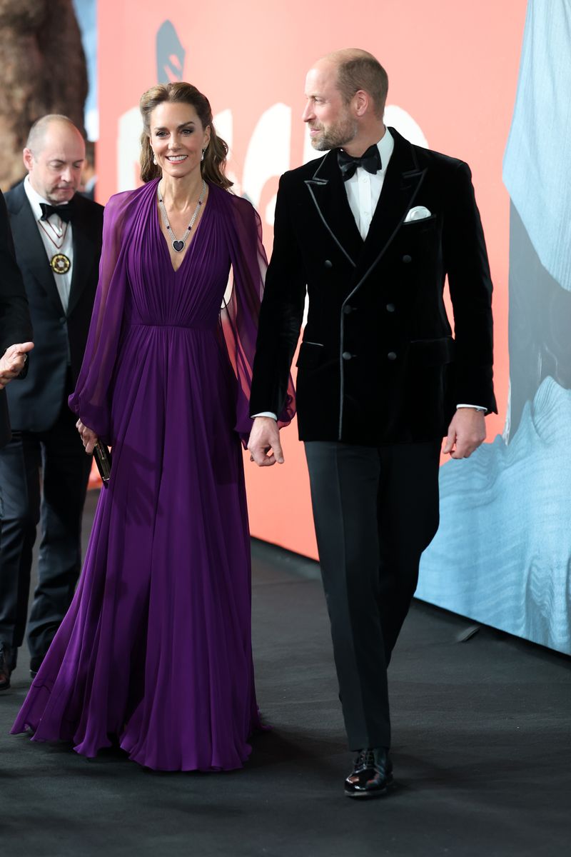 Catherine, Princess of Wales and Prince William, Prince of Wales attend the "Digger" World Premiere & Royal Film Performance