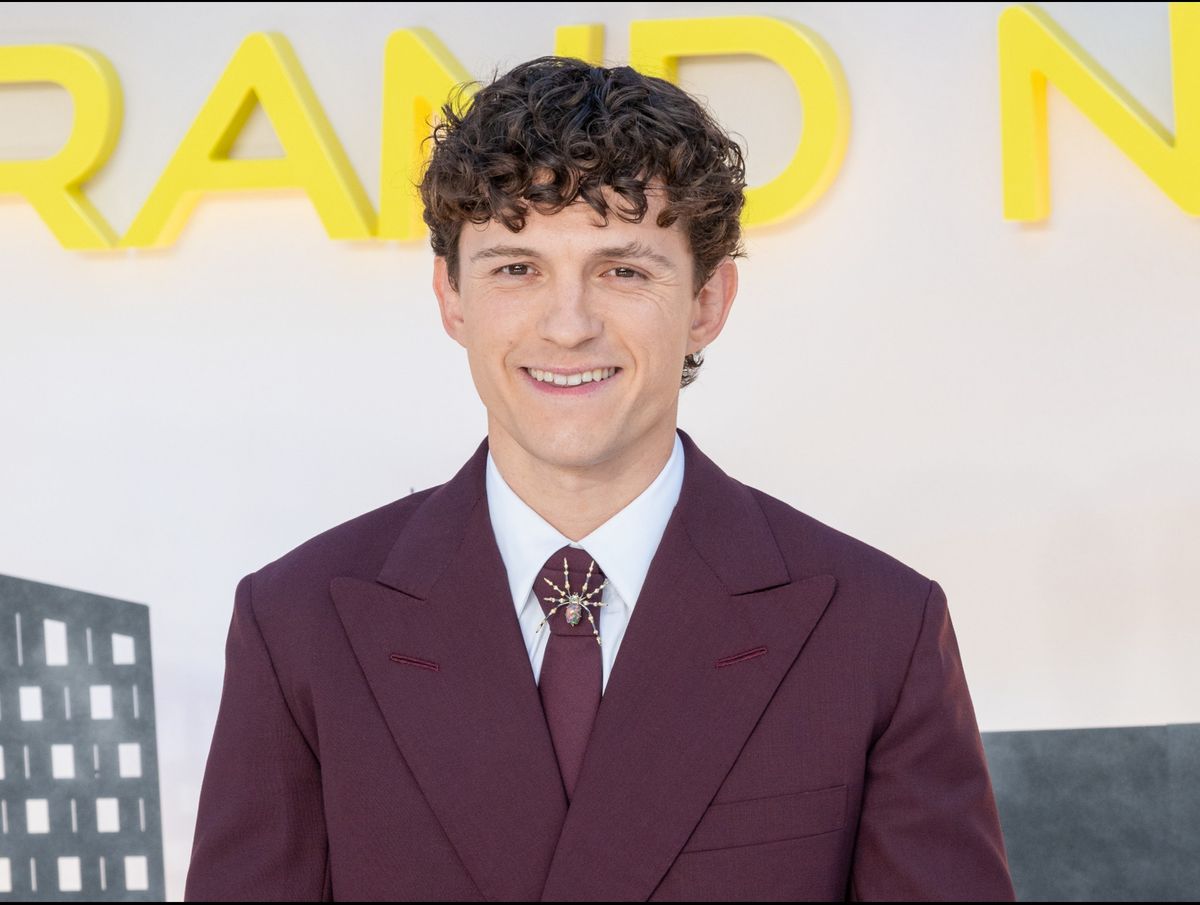 Tom Holland on the red carpet