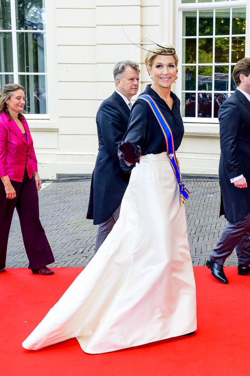 Queen Máxima opted for an unusually understated black-and-white look for Prinsjesdag 2026, allowing her three daughters to share the royal spotlight.