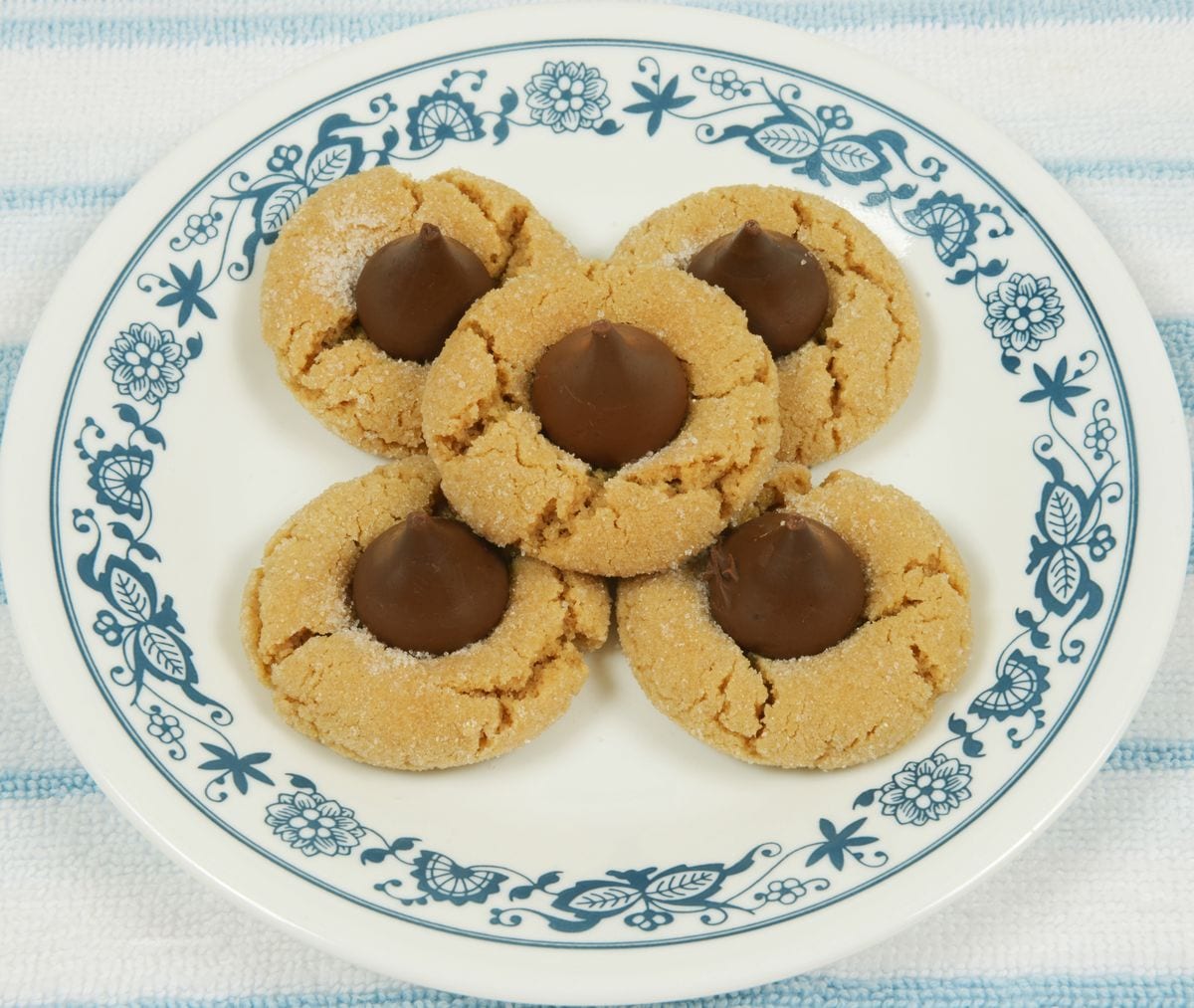 Peanut Butter Blossom Cookies