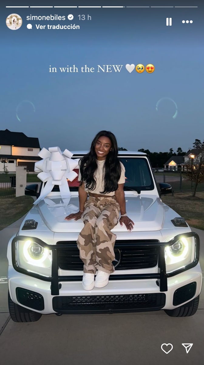 Simone Biles drops thousands in brand-new G-Wagon: The custom interiors are fabulous!