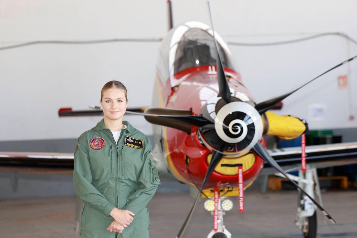 Murcia, Spain. 01st Sep, 2025. Princess Leonor of Bourbon during her admission to the Air Force Academy in San Javier, Murcia on September 1, 2025 Credit: CORDON PRESS/Alamy Live News
