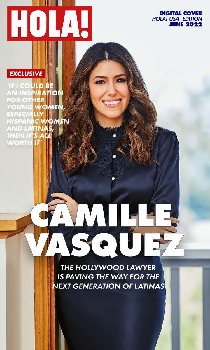 Camille Vasquez Digital Cover HOLA! USA