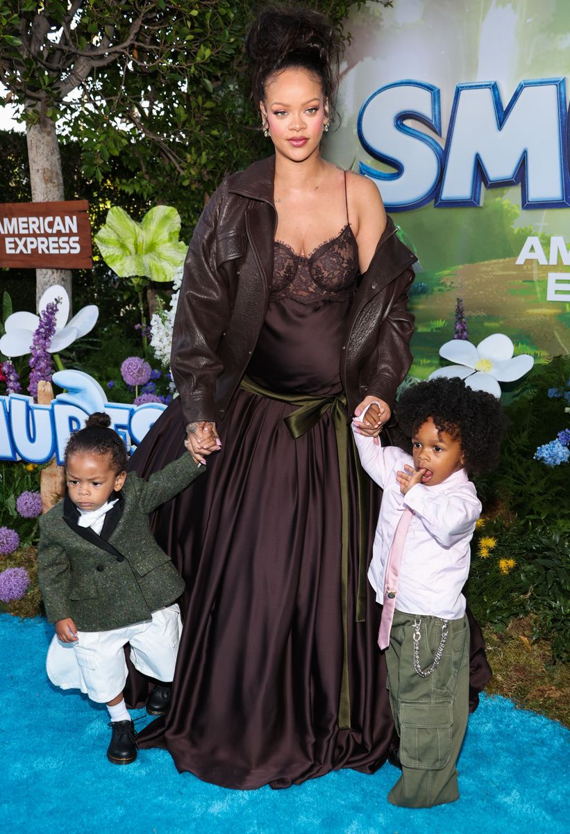 Rihanna's boys will soon be older brothers 