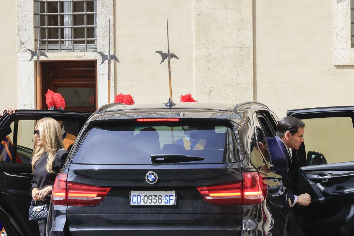 The visit included discussions on humanitarian aid for Cuba and peace efforts in the Middle East, according to reports, as the couple met with Pope Leo XIV and Cardinal Pietro Parolin at the Vatican.