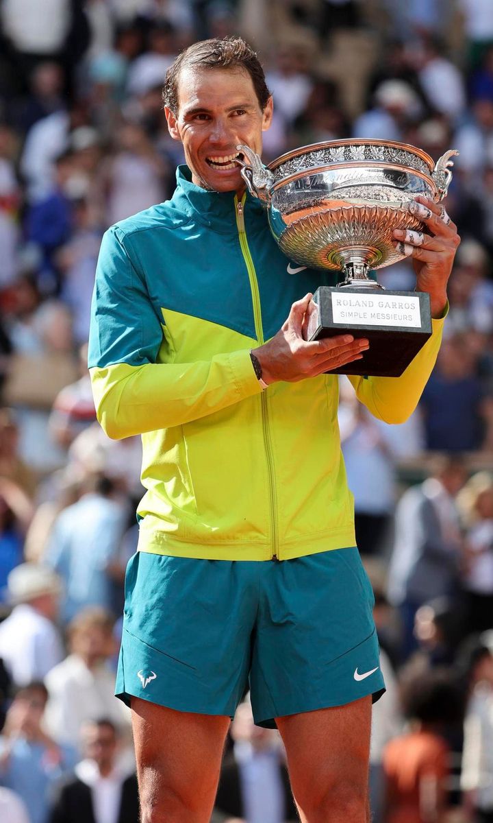 Rafa Nadal has a great track record. “He has won 92 ATP singles titles, including 36 Masters titles, with 63 of these on clay courts.”