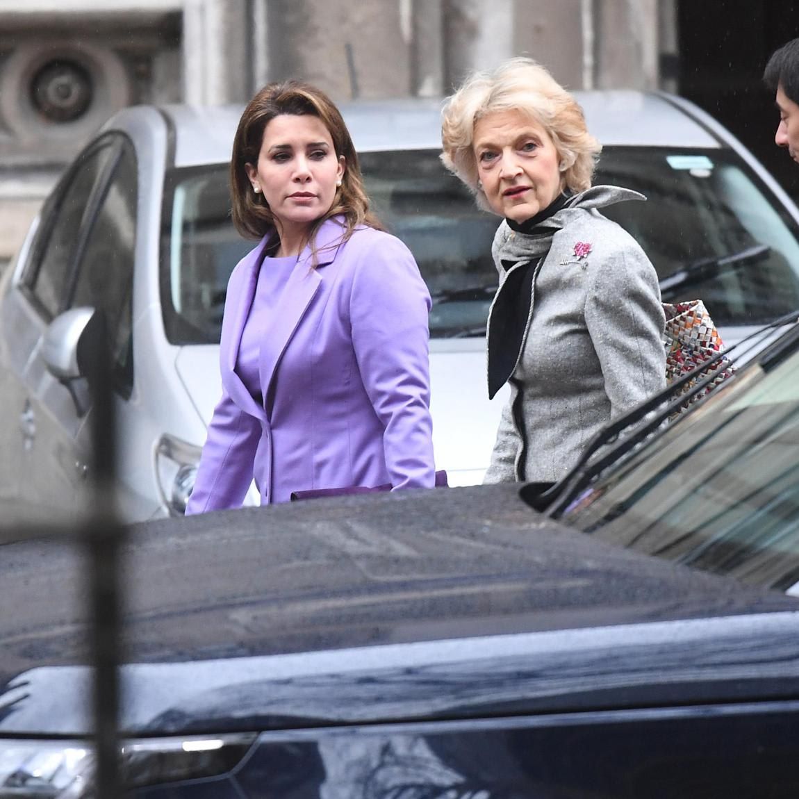 Princess Haya was seen arriving to court on Feb. 28
