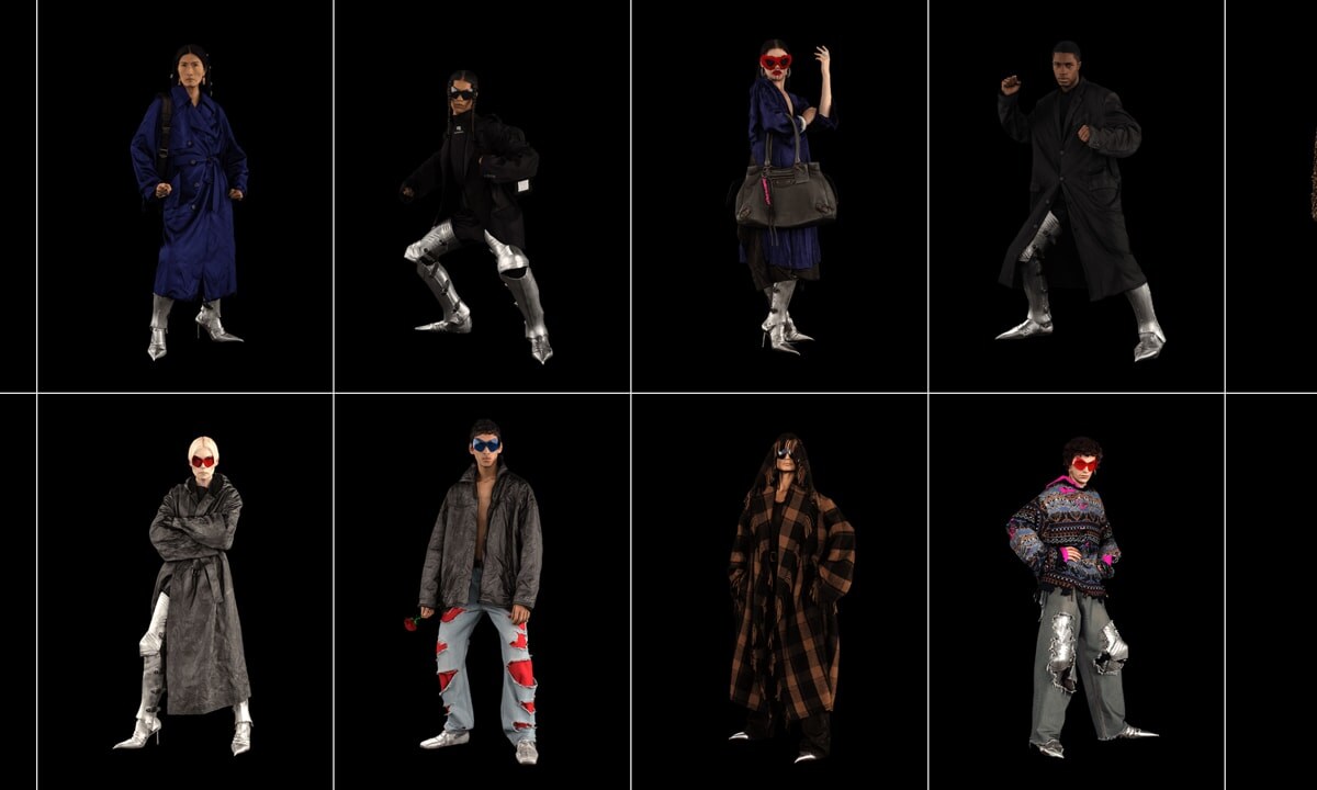 The Balenciaga Fall 2021 collection.
