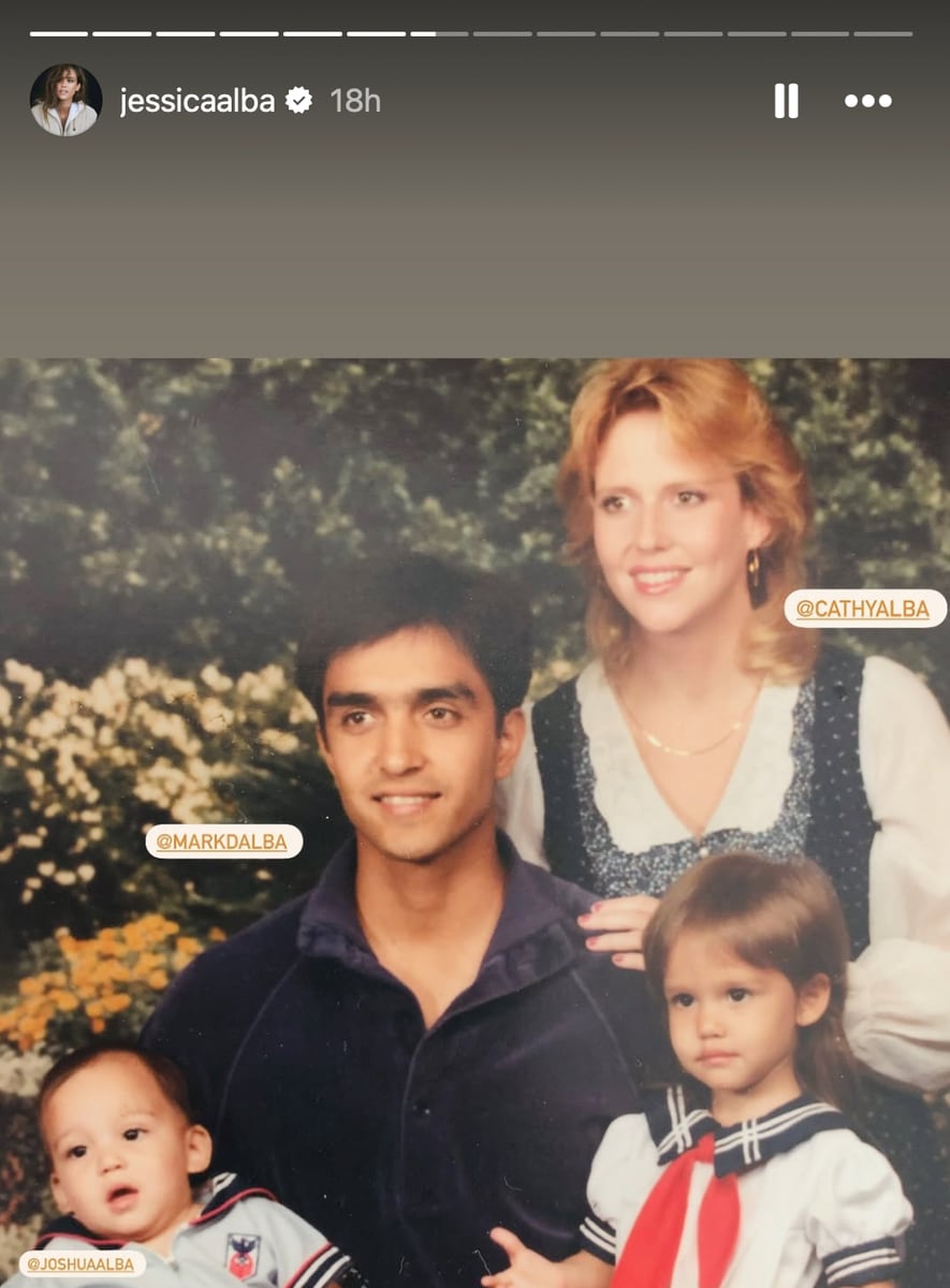 Jessica Alba's touching Father's Day tribute