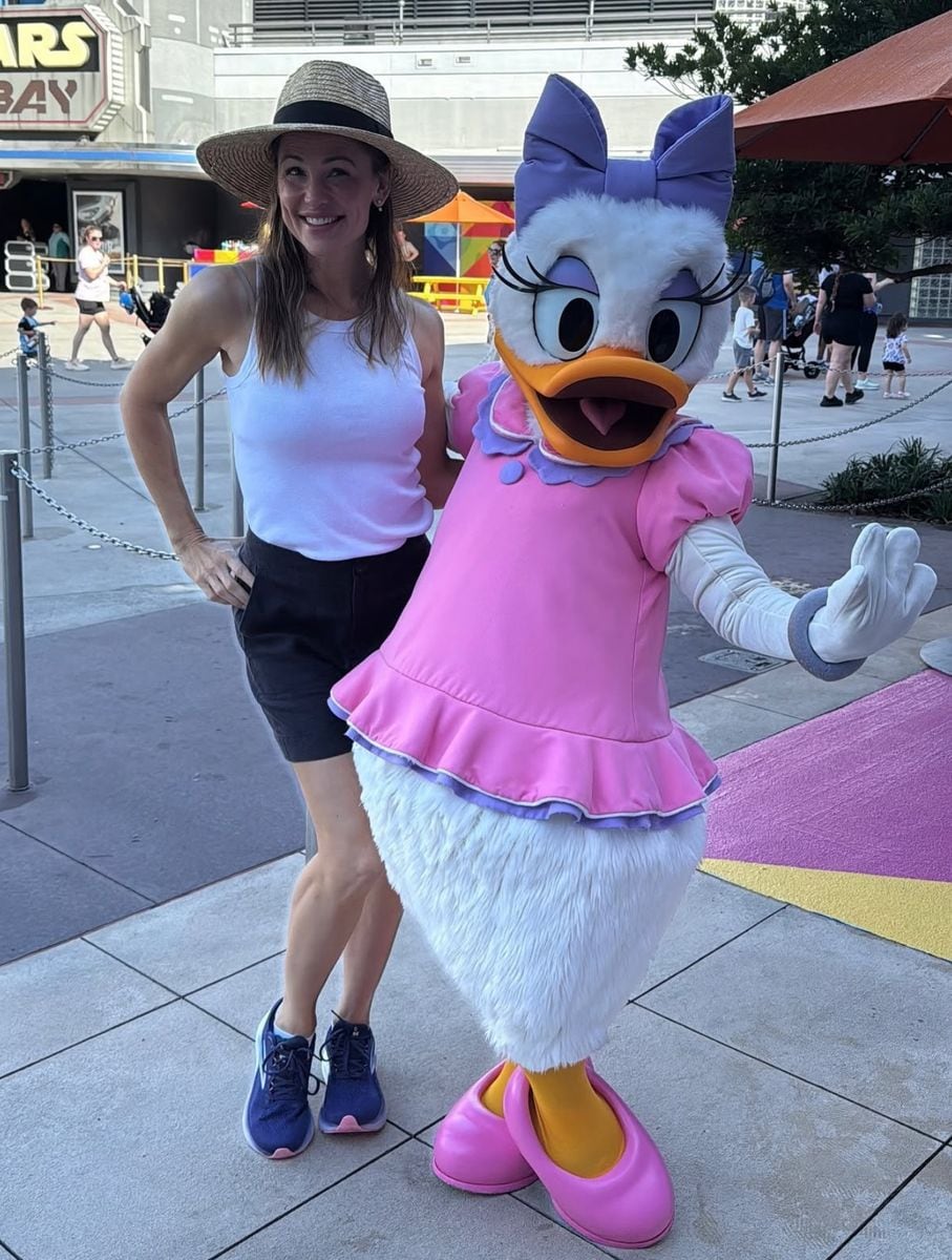 Jennifer got to meet some cool characters