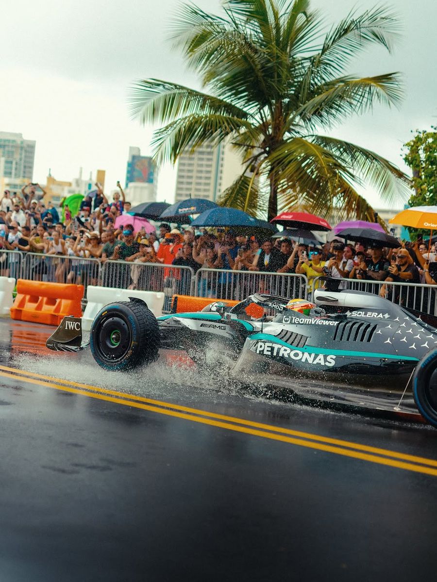 Bad Bunny and Esteban Gutiérrez just made Formula 1 history in Puerto Rico, at 200 miles per hour